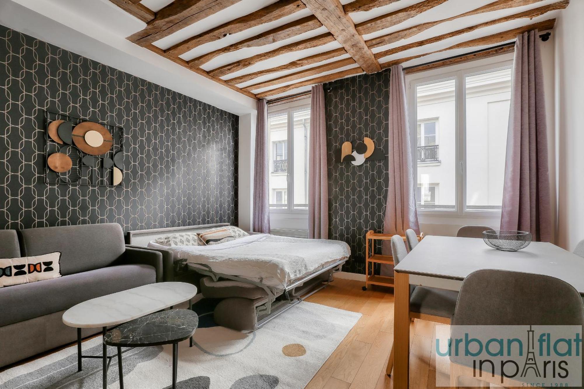Urbanflat 96 - Joli Parisien Quartier Montorgueil Apartment Paris